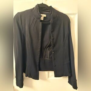 White House Black Market Black Women's Blazer S‎